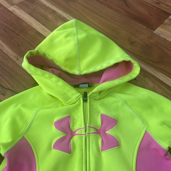 Under Armor Girls Full Zip Hoodie Size 6X - Picture 3 of 9